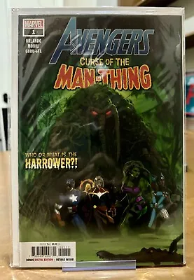 Buy Avengers: Curse Of The Man-Thing #1 (Marvel Comics 2021) • 8.03£