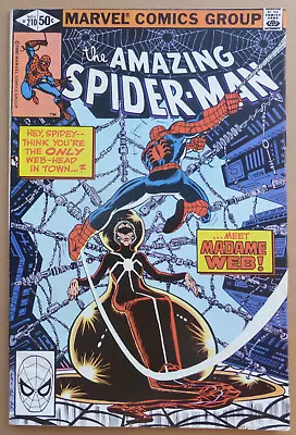 Buy THE AMAZING SPIDER-MAN #210, KEY ISSUE WITH 1st APPEARANCE OF  MADAME WEB  • 95£