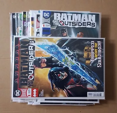 Buy DC: Batman And The Outsiders #1-4, #6-10 And Annual #1 VF 2019-20 Boarded • 24.99£