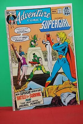 Buy ADVENTURE COMICS #412 - Starring SUPERGIRL  - VF - 1971 / 48 PAGES! • 7.90£
