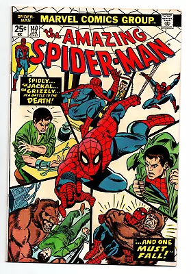 Buy Amazing Spider-Man #140 - 1st Gloria Grant - MVS - 1975 - VF/NM • 39.79£