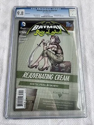 Buy Batman And Ra's Al Ghul #32  DC Bombshell DC Comics 2014 CGC 9.8 Variant Cover • 39.98£