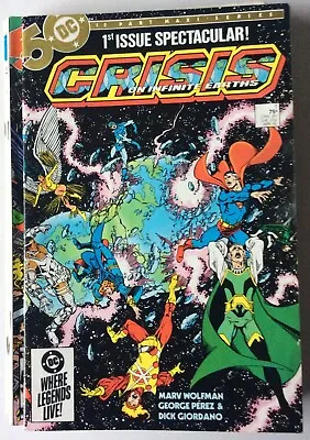 Buy Crisis On Infinite Earths, 11 Issues, Marv Wolfman, George Perez, 1984, DC • 49.99£