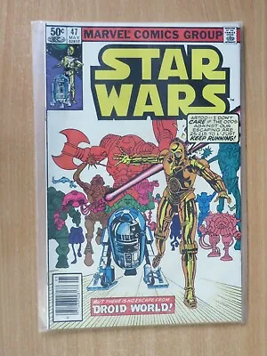 Buy Star Wars #47 Marvel Comics 1981 Droid World! • 14.97£