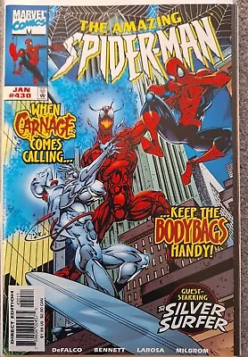 Buy Amazing Spider-man #430 Carnage Silver Surfer Htf🔥 • 29.99£