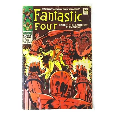 Buy Fantastic Four (1961 Series) #81 In Fine Minus Condition. Marvel Comics [g; • 23.40£