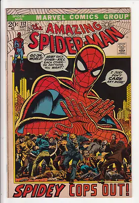 Buy The Amazing Spider-Man #112, Marvel Comics 1972 VG+ 4.5 Conway/Romita • 23.99£