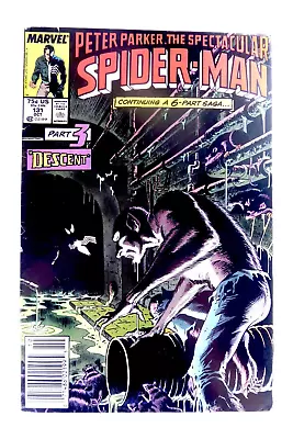 Buy Marvel SPIDER-MAN (1987) #131 NEWSSTAND SPECTACULAR KRAVEN KEY VG/FN (5.0) • 11.19£