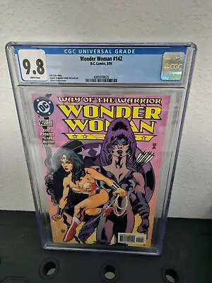 Buy Wonder Woman #142 DC Comics 1/99 Adam Hughes Cover CGC 9.8 • 75.59£