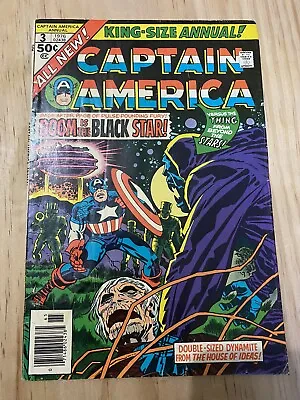 Buy Captain America King Size Annual #3 Comic Book EXCELLENT Condition • 5.16£