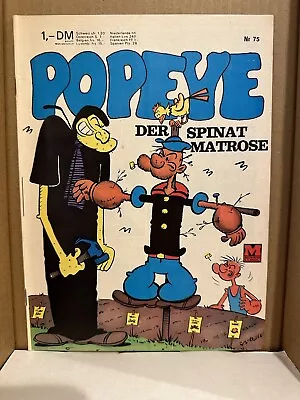 Buy Popeye #75 VF 🔥 GERMAN “Der Spinat Matrose” | Moewig Comic • 24.03£