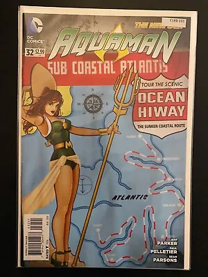 Buy Aquaman 32 High Grade DC Comic Book CL69-101 • 7.99£