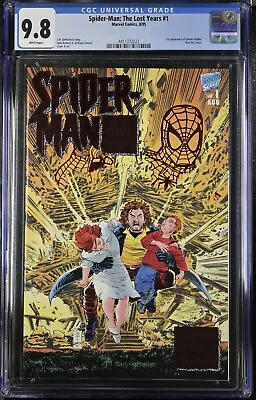 Buy Spider-Man The Lost Years #1 CGC 9.8 1st Appearance Of Hallows Eve Janie Godbe • 158.87£