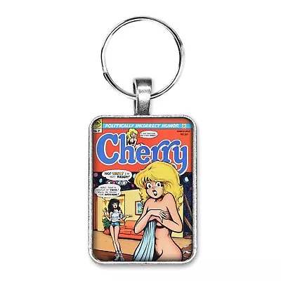 Buy Cherry #7 Cover Pendant With Key Ring And Necklace Comic Book Jewelry Poptart • 12.30£