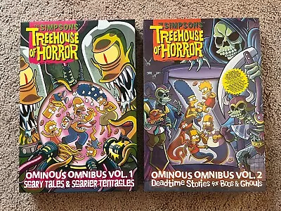 Buy The Simpsons Treehouse Of Horror Omnibus Vol. 1 And 2 • 31.97£