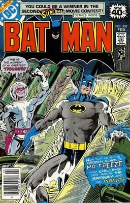 Buy DC Comics Batman Vol 1 #308B 1979 5.0 VG/FN 🔑 • 14.35£