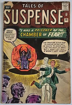 Buy Tales Of Suspense 33 VG £85 1962. Postage On 1-5 Comics 2.95  • 85£