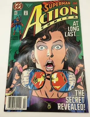 Buy DC Action Comics #662 2nd Print At Long Last The Secret Revealed 1991 Vintage • 3.49£