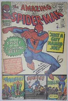 Buy Amazing Spider-Man #38 Marvel Comics (1966) • 69.95£