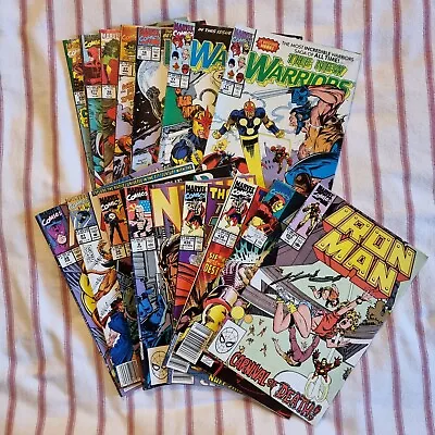 Buy X15 Issues 1990s Miscellaneous Marvel Comics Bundle - See Desc. • 10£