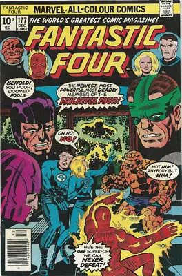 Buy Fantastic Four (1961) # 177 UK Price (6.0-FN) 1st Texas Twister 1976 • 10.80£