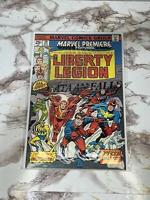 Buy Marvel Premiere #29 (1976) 1st ORIGIN ISSUE Of Liberty Legion (B6) • 8.51£