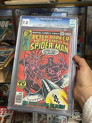 Buy Spectacular Spider Man #27 (CGC 7.0 - MARVEL 1979) Key Issue. 1st Frank Miller • 78.94£
