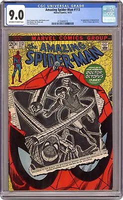 Buy Amazing Spider-Man #113 CGC 9.0 1972 4128489016 • 166.24£