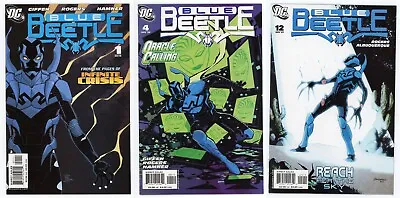 Buy Blue Beetle #1 #4 #12 FVF Jaime Reyes 1st Solo + KEY ISSUES 3 Comic Lot 2006 DC • 15.01£