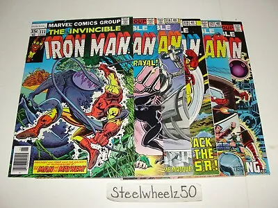 Buy Invincible Iron Man 6 Comic Lot Marvel 1978 #111 115 116 119 121 122 Submariner • 23.65£