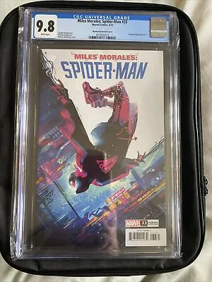 Buy Miles Morales Spider-man #33 1:25 Variant Cgc 9.8! Low Print! Spider-verse! Mcu! • 69.95£