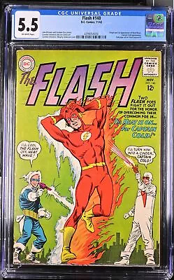 Buy Flash #140 - D.C. Comics 1963 CGC 5.5 Origin And 1st Appearance Of Heat Wave. Ca • 126.30£