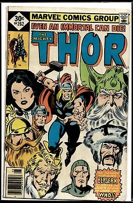 Buy 1977 Mighty Thor #262 B Marvel Comic • 3.35£