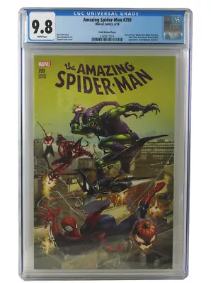 Buy Amazing Spider-Man #799 Variant CGC Graded 9.8 Clayton Crain Comicxposure Marvel • 199.84£