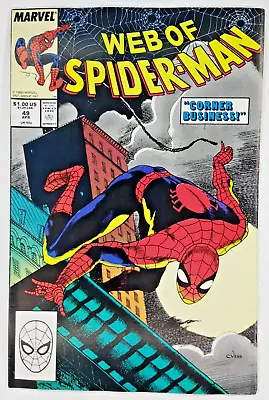 Buy Web Of Spider-Man #49 1989 Marvel Comics  • 4.99£