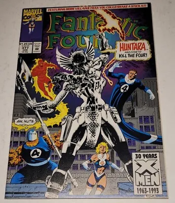 Buy Marvel Comics Fantastic Four Vol 1 #377 1993 With Huntara • 1.26£