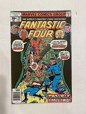 Buy FANTASTIC FOUR #187 (1977) Agatha Harkness, Klaw, Molecule Man, Len Wein • 11.83£
