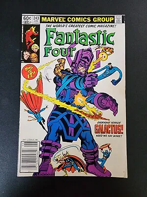 Buy Marvel Comics Fantastic Four #243 June 1982 John Byrne Cover • 15.80£