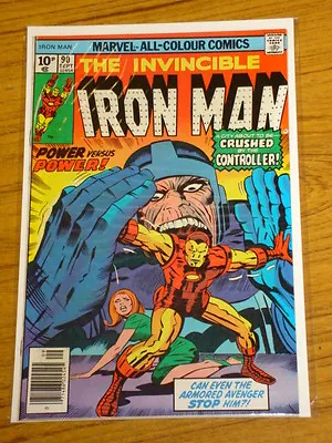 Buy Ironman #90 Vol1 Marvel Avengers X-over Kirby Cover September 1976 • 12.99£