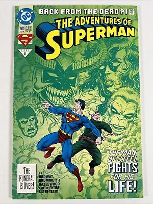 Buy Adventures Of Superman #500 (1993) 1st Steel ~ DC Comics • 3.21£