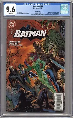 Buy Batman #619 (2003) CGC 9.6 NM+ Hush Villian Variant Cover • 59.30£