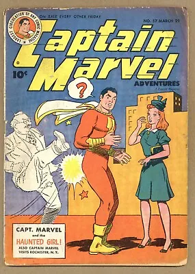 Buy Captain Marvel Adventures 57 VG C. C. Beck Art! Billy Batson 1946 Fawcett U262 • 79.94£