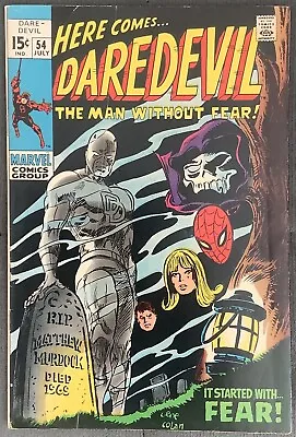 Buy Daredevil #54 (1969, Marvel) VF • 36.03£