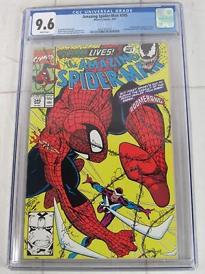 Buy The Amazing Spider-Man #345 CGC 9.6 WP Mar. 1991 Marvel Comics 4261572007 • 55.19£