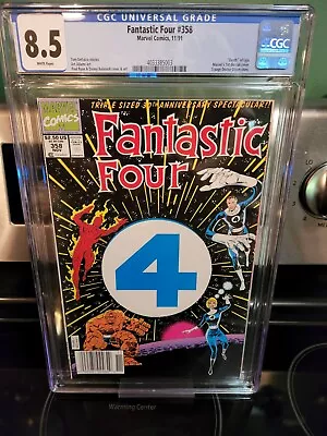 Buy Fantastic Four #358 CGC 8.5 White Pages First Appearance Paibok The Power Skrull • 43.41£