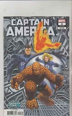 Buy Marvel Comics Captain America #2 October 2018 Fantastic Four Variant Nm • 4.75£