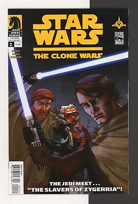 Buy Star Wars The Clone Wars #2 VF/NM Dark Horse Comic Second Appearance Ahsoka Tano • 71.87£