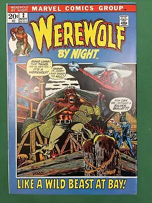 Buy Marvel Comics 1972 - Werewolf By Night #2 • 27.67£