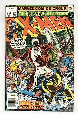 Buy Uncanny X-Men #109 VF+ 8.5 1978 1st App. Weapon Alpha/Vindicator • 181.77£