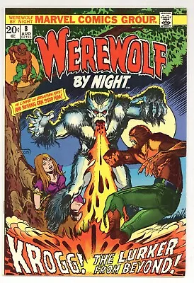 Buy Werewolf By Night #8 Mike Ploog Cover 1st KROGG! Horror! 1973 Marvel Comics L725 • 22.39£